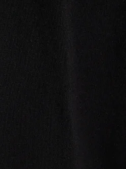 River Island Black Deep Waistband Kickflare Leggings