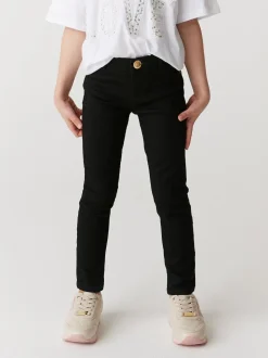 River Island Black Molly Mid Rise Skinny Jeans