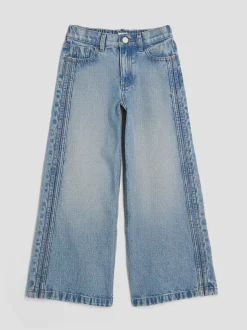 River Island Blue Wide Leg Jeans