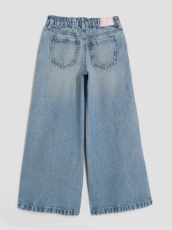 River Island Blue Wide Leg Jeans