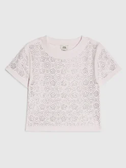 River Island Pink RI Hotfix Baby T-Shirt