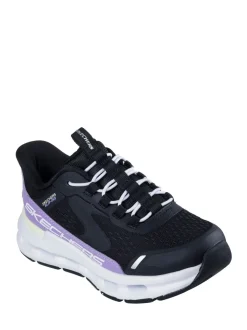 Skechers Black Glide Step Vista Lane Trainers