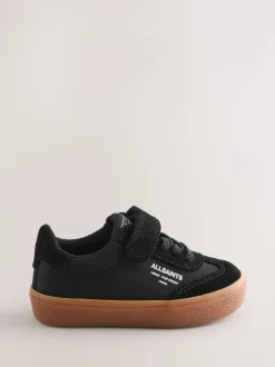 smALLSAINTS Black Ripstop Gum Sole Trainers