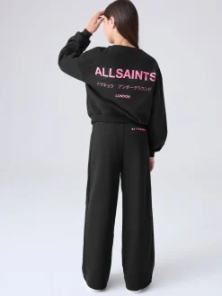 smALLSAINTS Black Underground Sweatshirt and Wide Leg Joggers Set