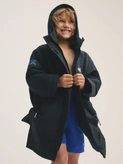 Superdry Black/Blue Changing Robe