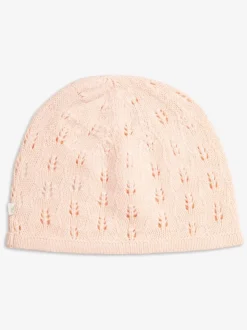 The Little Tailor Baby 100% Cotton Pointelle Knitted Hat