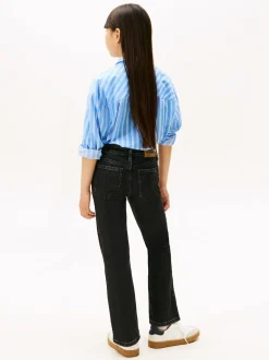 Tommy Hilfiger Black Black Flared Leg Jeans