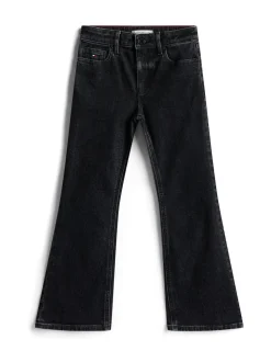 Tommy Hilfiger Black Black Flared Leg Jeans
