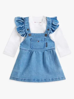 Tommy Hilfiger Blue Denim Dungarees