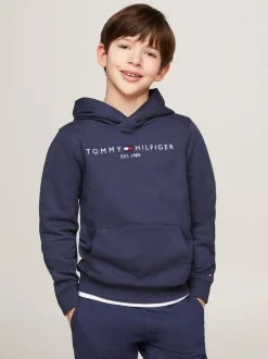 Tommy Hilfiger Blue Essential Hoodie