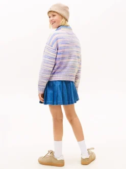 Tommy Hilfiger Blue Essential Mélange Relaxed Jumper With Wool