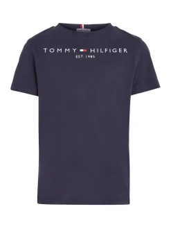 Tommy Hilfiger Blue Essential 100% Cotton T-Shirt