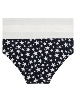 Tommy Hilfiger Blue Signature Print Briefs 2-Pack