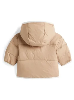 Tommy Hilfiger Brown Reversible Teddy Fleece Jacket