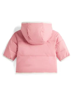 Tommy Hilfiger Pink Reversible Teddy Fleece Jacket