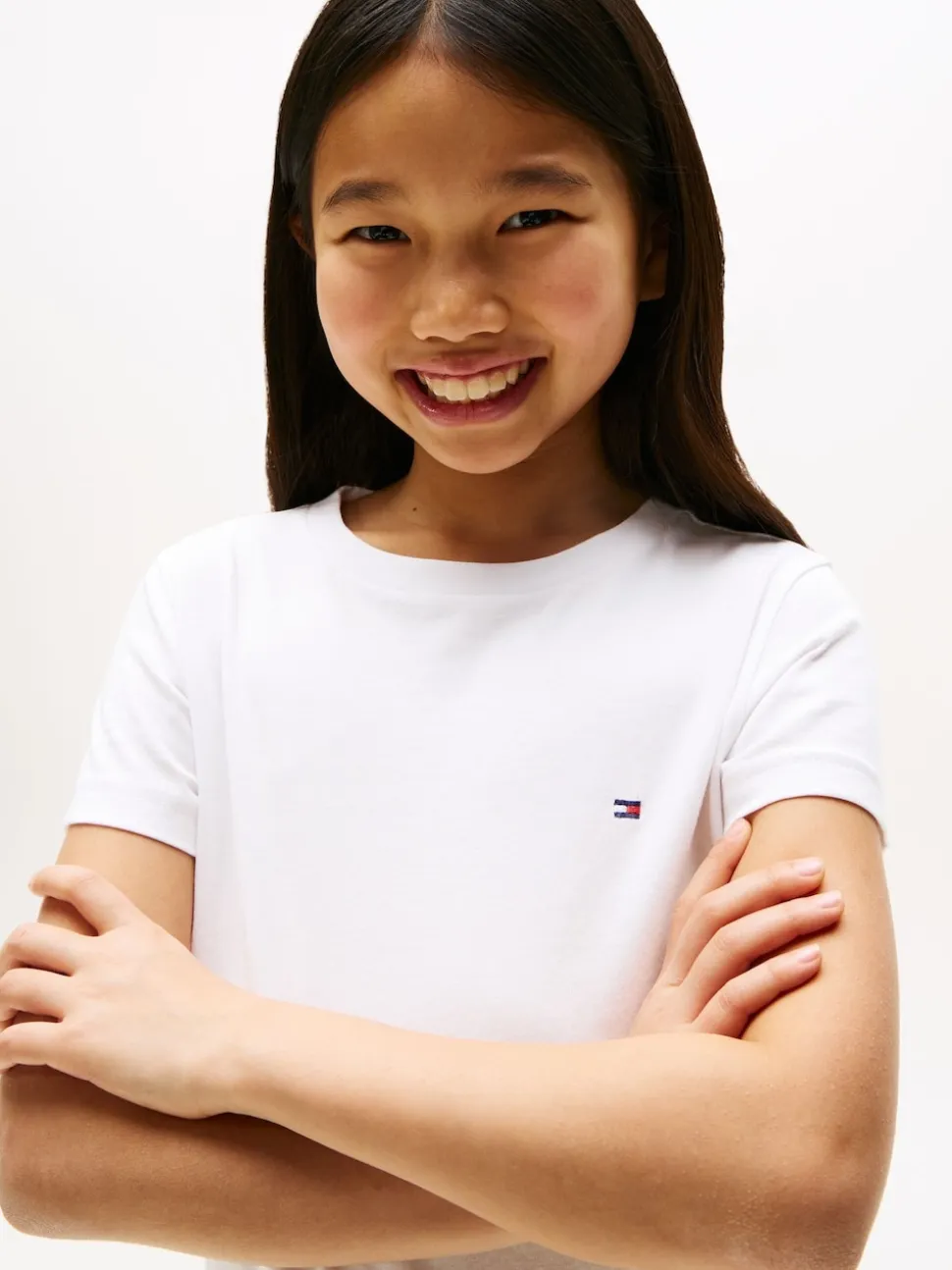 Tommy Hilfiger White 2 Pack Signature Crew Neck T-Shirts