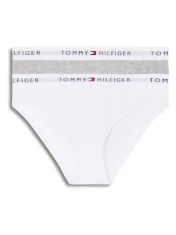 Tommy Hilfiger White 2-Pack Signature Logo Briefs