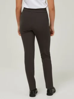 Trutex Straight Leg Twin Pocket Girls Grey School Trousers