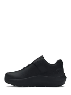 Under Armour Black Grey Surge 4 Trainers
