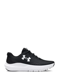 Under Armour Black/Grey Surge 4 Trainers