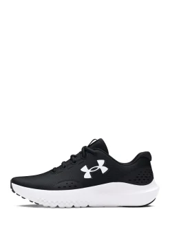 Under Armour Black/Grey Surge 4 Trainers
