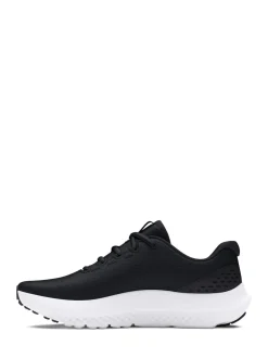 Under Armour Black/Grey Surge 4 Trainers