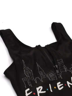 Vanilla Underground Black Friends Girls Swimsuit