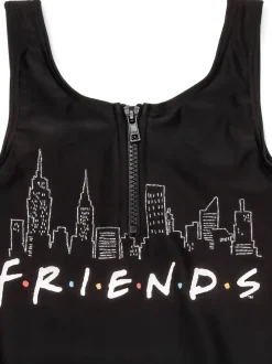 Vanilla Underground Black Friends Girls Swimsuit