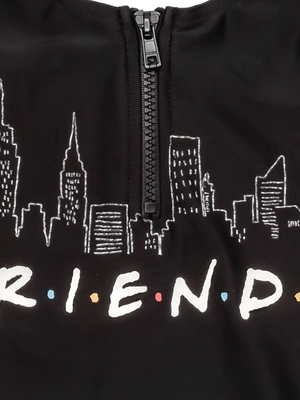 Vanilla Underground Black Friends Girls Swimsuit