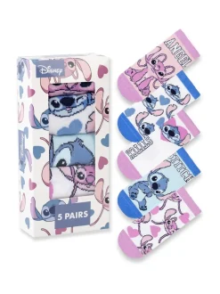 Vanilla Underground Multi Disney Girls Calf Socks Set of 5