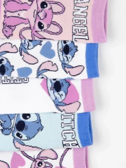 Vanilla Underground Multi Disney Girls Calf Socks Set of 5