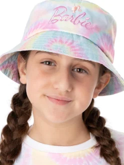 Vanilla Underground Pink Girls Tie-Dye Barbie Bucket Hat