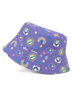 Vanilla Underground Purple Girls Paw Patrol Multicoloured Bucket Hat