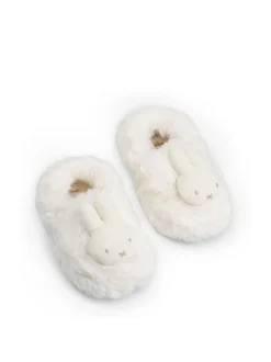Vanilla Underground White Miffy Character Face Slippers