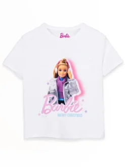 Vanilla Underground White Barbie Girls Christmas 100% Cotton T-Shirt