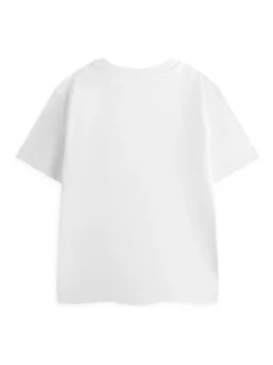 Vanilla Underground White Wednesday Coffin Short Sleeved T-Shirt