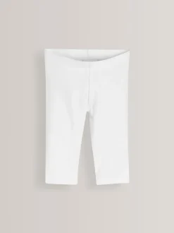 White 3 Pack Cropped Leggings (3-16yrs)