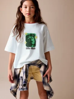 White Billie Eilish Graphic T-Shirt (3-16yrs)