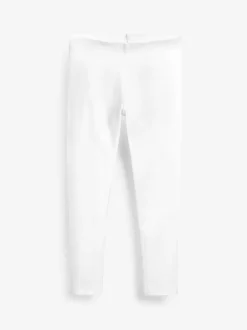 White Long Length Leggings (3-16yrs)