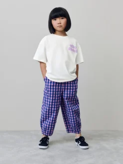 White Oversized Graphic Print T-Shirt (3-16yrs)