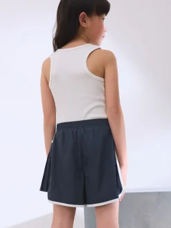 White Rib Vest (3-16yrs)