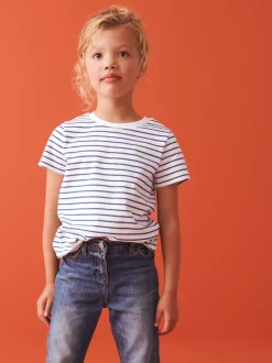 White Stripe T-Shirt (3-16yrs)