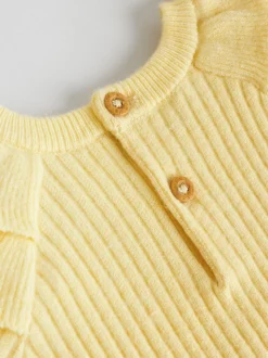 Yellow Baby Knitted Jumper and Leggings Set 2 Piece (0mths-3yrs)