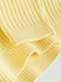 Yellow Baby Knitted Jumper and Leggings Set 2 Piece (0mths-3yrs)