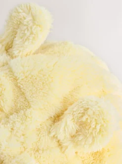 Yellow Bunny Baby Fleece Hooded Zip Jacket (0mths-2yrs)
