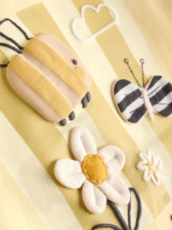 Yellow Flower/ Stripe Long Sleeve Top And Leggings Set 6 Piece (0mths-3yrs)