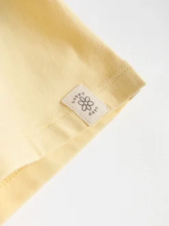 Yellow Flower/ Stripe Long Sleeve Top And Leggings Set 6 Piece (0mths-3yrs)