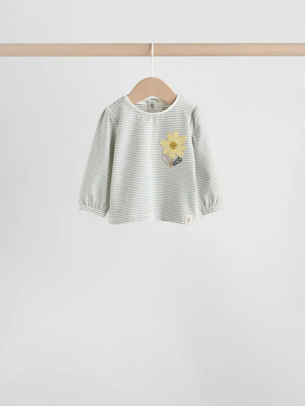 Yellow Flower/ Stripe Long Sleeve Top And Leggings Set 6 Piece (0mths-3yrs)