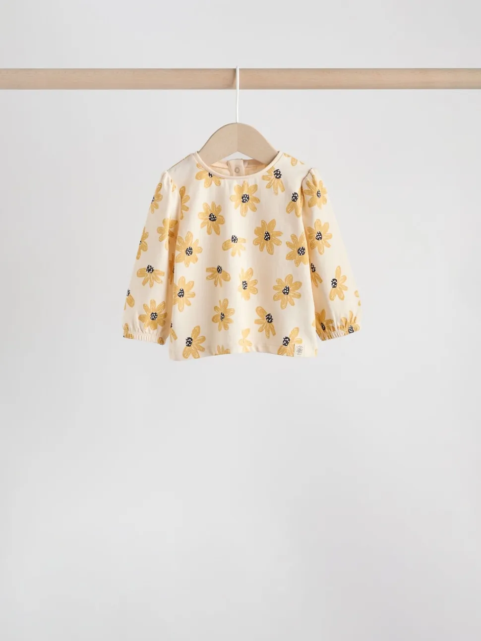 Yellow Flower/ Stripe Long Sleeve Top And Leggings Set 6 Piece (0mths-3yrs)