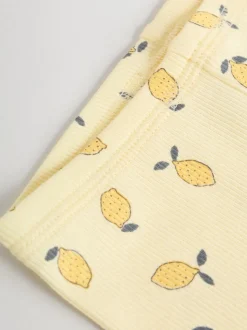 Yellow Lemon Baby Long Sleeve Frill Top And Leggings Set (0mths-2yrs)